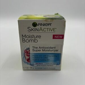 Garnier SkinActive Moisture Bomb Face Moisturizer‎ Hyaluronic Acid Goji 1.7 oz